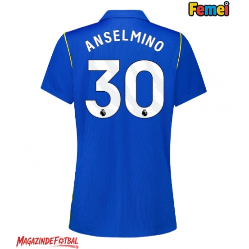 Chelsea Aaron Anselmino #30 Tricou Fotbal Replică 2026-27 Femei Acasa Chelsea Aaron Anselmino #30 Tricou Fotbal Replică 2026-27 Femei Acasa